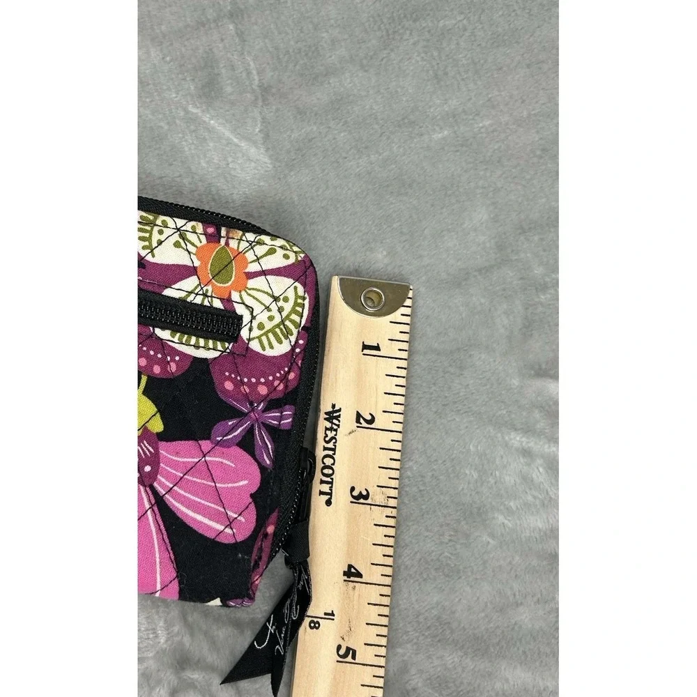 Vera Bradley Turn Lock Wallet Purse "Pirouette Pink" Retired Pattern - Picture 6 of 8